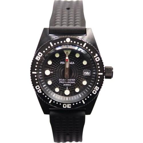 Proxima Mens Diving Watches Automatic Watch For Men Dive 300m Waterproof Mechanical Wristwatch C3 Luminous Nh35 Sapphire Mirror