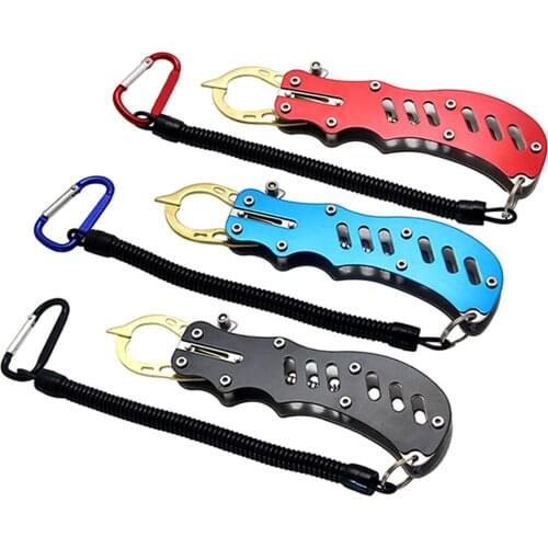 Fishing Tackle Set Aluminium Alloy Fish Lip Grip Fish Control with Multifunction Pliers Equipment for Fishing