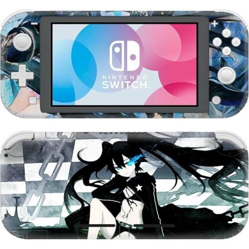 BLACK ROCK SHOOTER NintendoSwitch Skin Sticker Decal For Nintendo Switch Lite Protector Nintend Switch Lite Skin Sticker Vinyl