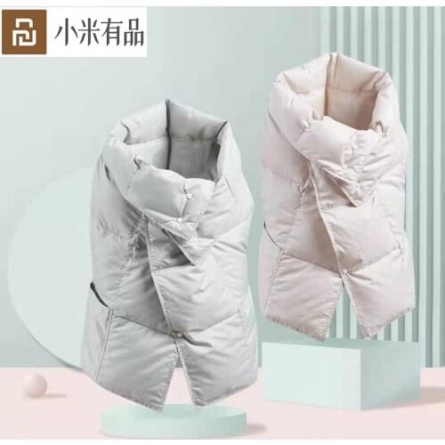 New Xiaomi Youpin Portable Light Duckdown Multifunctional Small Blanket Lightweight Warm Portable Storable 90% DuckDown Cloth