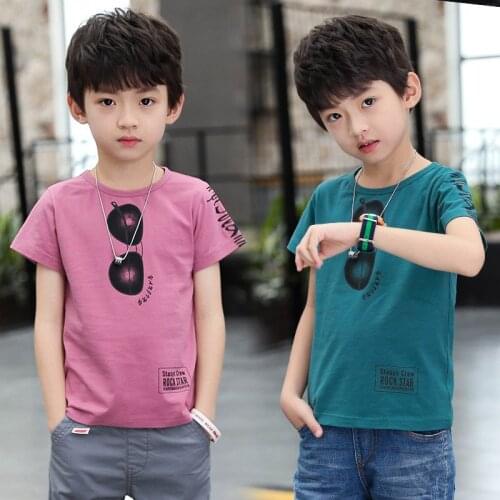 3-11 Years Kids Boys Clothes Set Green T-Shirt + Shorts Summer 2 Pieces Cotton Clothing Children Boys Fashion Boy Clothes Suit