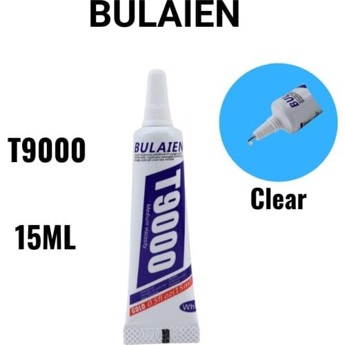 Bulaien T9000 15ML Clear Contact Phone Repair Adhesive Acrylic Friendly Glue With Precision Applicator Tip