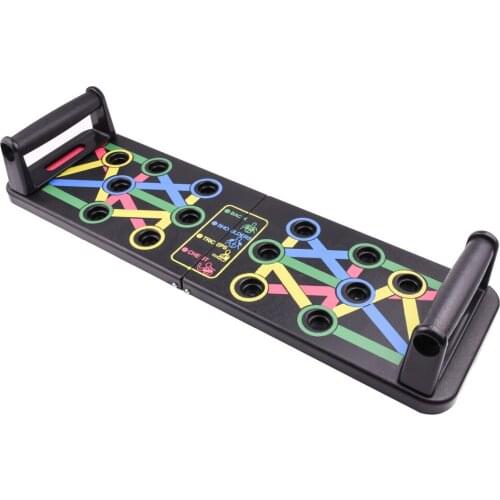 Push Up Bar, Push Up Board Foldable,Multi-Function 10In1 Strength Training Workout Fitness Equipment for Home Gym,Push-up Stands