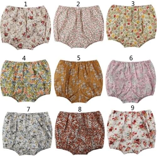 High Quality Fashion Baby Shorts Newborn Baby Bloomers Girls Pattern Shorts Toddler Trousers PP Pants Drop Shipping