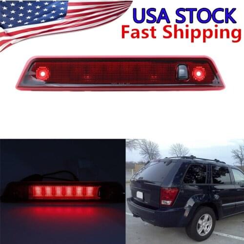 Car Tail Light High Mount 3rd Rear Third Brake Light Stop Lamp for Jeep Grand Cherokee 2005 2006 2007 2008 2009 2010