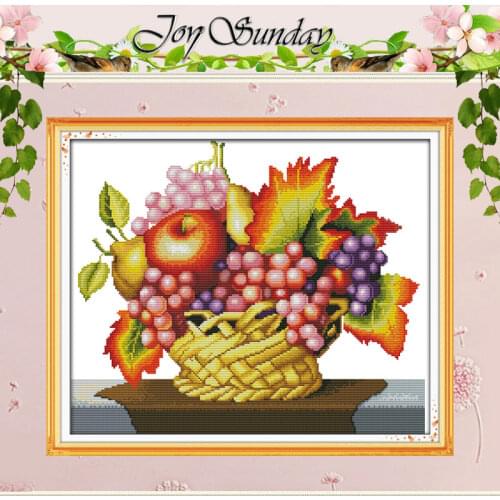 A Good Harvest Patterns Counted Cross Stitch 11CT Printed 14CT Cross Stitch Set Chinese Cross-stitch Kit Embroidery Needlework