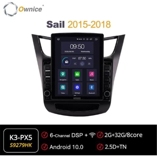 Ownice Android 10.0 forChevrolet Sail 2015 - 2018 Car Radio 2 DIN Auto Multimedia Video Audio GPS Player head Unit 4G LTE DSP
