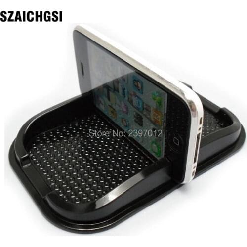 Car Phone holder Anti Slip pad Rubber Mobile Sticky stick Dashboard Shelf Anti non slip Mat For iphone 8 7 6 5 200pcs