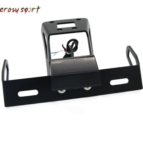 License Plate Holder For KAWASAKI Z300 Z400 Z250 201-2020 NINJA 250 400 2018-2020 Fender Eliminator Registration Plate Bracket