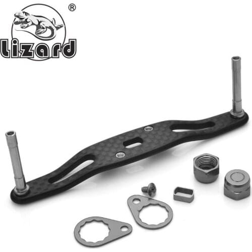 DIY baitcasting reel handle crank,carbon fiber,free shipping