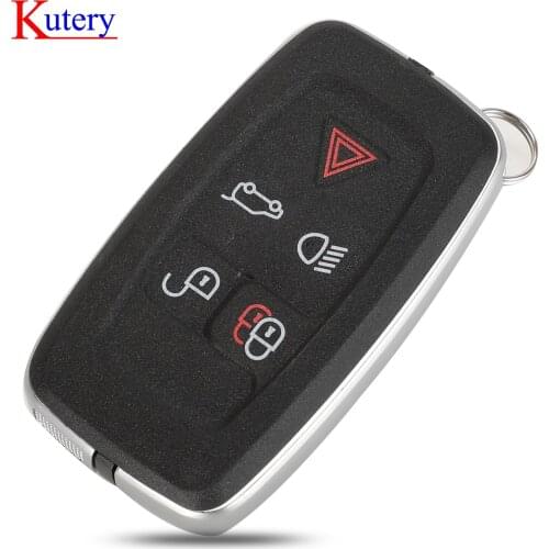 Kutery 10pcs 5 buttons remote key shell fob key housing case cover for LAND ROVER RANGE ROVER SPORT LR4 Vogue 2010-2013