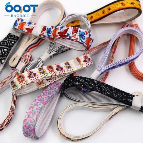 Grosgrain Ribbon 10 Style Mix 3/8"(10mm any style) 10Yards Festival Party Material Gift Wrap DIY Handmade 201228-1