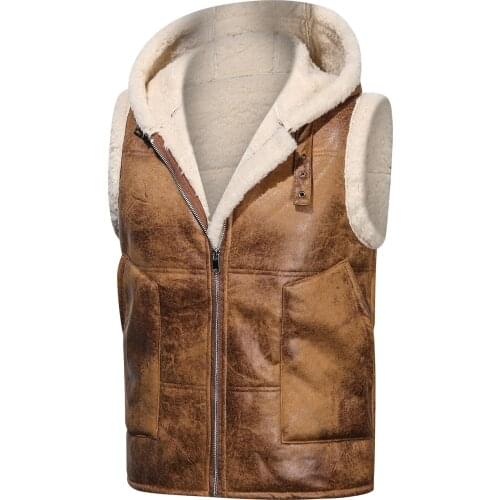 Mandylandy Men's Fur Vests China