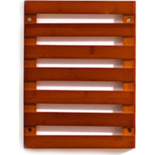 Wall Mount Wood Plant Stand Indoor Plant Flower Pot Stand Plant Display Rack Holder Shelf For Livingroom Office Bedroom