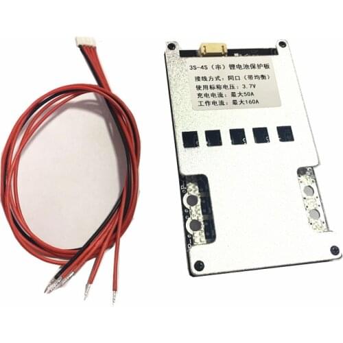 BMS 13S 14S 15S 17S 60A 120A 240A 360A Balance Board for 3.7V 18650 Li-ion Battery protection board Balance for Electric car