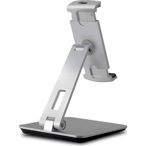 AP-7X Aluminum Tablet Stand iPad Stand 360° Rotating Commercial Tablet Holder for 4-14" iPad iPhone Kindle Tablets/Smartphones