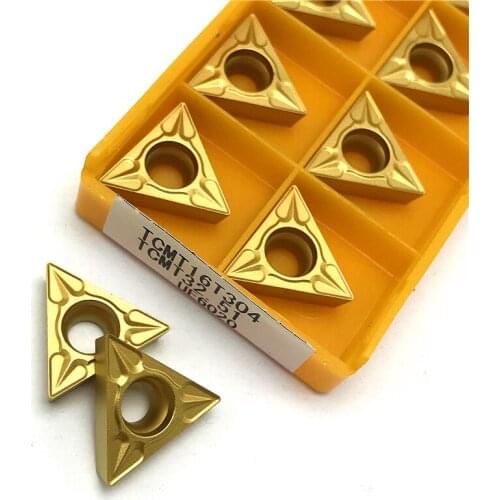 TCMT16T304 UE6020 Carbide inserts lathe tool Cutting Tool External turning tool CNC tool TCMT 16T304 Hard Alloy turning insert