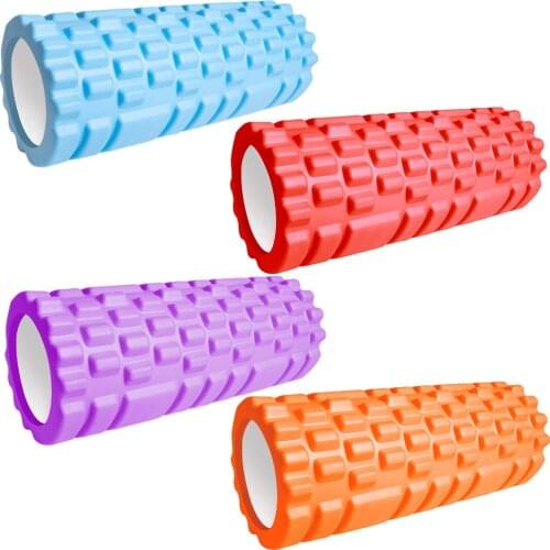 33cm Sport Fitness Foam Roller Yoga Block Gym Pilates Yoga Exercise Back Muscle Massage Roller Home Training Equipment