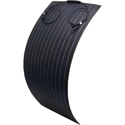 Solar Panel 100W 200W Etfe Flexible Solar Panel Monocrystalline Solar Cell For 12v/24v Solar Battery Charge For Home System