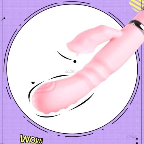 Vibrator AV Stick Female Masturbation Sex Toys Frequency Conversion Rabbit Massage Stick Double Shock Dildo Adult Products for18