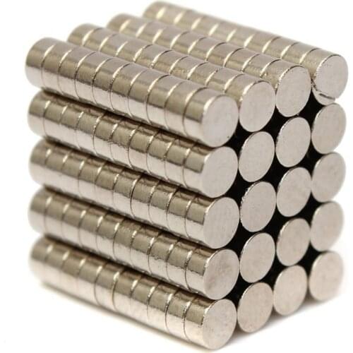 50% Hot Sale 200Pcs 3x1.5mm N35 Strong Round Cylinder Blocks Rare Earth Neodymium Magnets