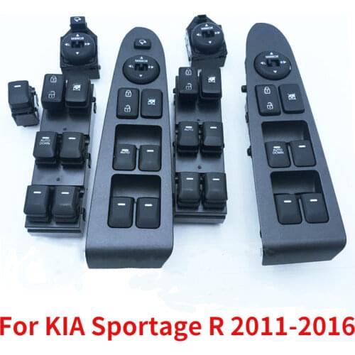 CAPQX For KIA Sportage R 2011 2012 2013 2014-2016 door Window Glass lifting control lifter switch rearview mirror switch button