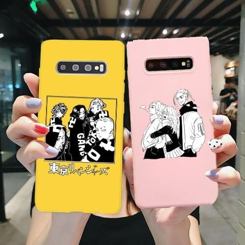 Tokyo Revengers Manjiro Sano Clear Phone Case for Samsung Galaxy s20 Ultra s8 s9 s10 plus A50 A10 A20 A30 A70 A60 A51 A71 S