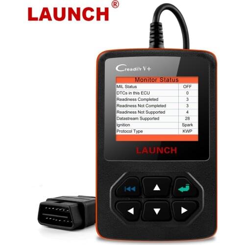 Launch Creader V+ OBD2 Car Diagnosis Tool Automotive Scanner LAUNCH Oxygen Sensor Clear Code EOBD OBD 2 Auto Diagnostic Tools