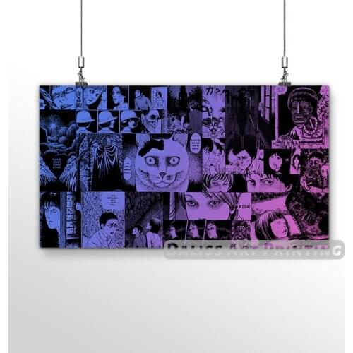 Canvas Anime Tomie Revenge Junji Ito Pictures Home Decoration Paintings Poster HD Prints Wall Art Modular Living Room Framed