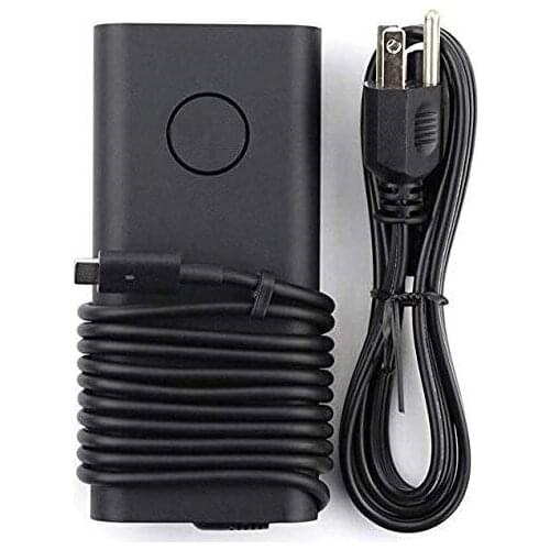 Huiyuan Fit for 130W 20V 6.5A USB Type C 0K00F5 HA130PM170 AC Adapter for Dell XPS 15 XPS 15 2-in-1 9575 with P/N: 0K00F5 K00F5