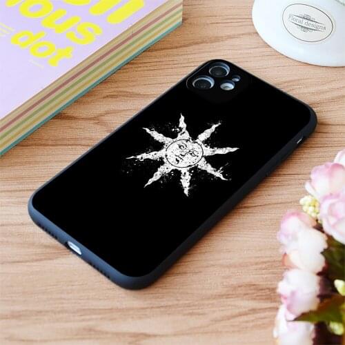 For iPhone Praise The Sun Print Soft Matt Apple iPhone Case 6 7 8 11 12 Plus Pro X XR XS MAX SE