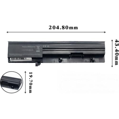 Original size Battery 2200mah For Dell 451-11354 50TKN 0GRNX5 0NF52T XXDG0 0V9TYF 0XXDGO 312-1007 notebook computer Batteries