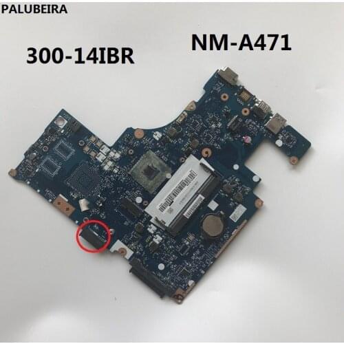 PALUBEIRA Hot Excellent For Lenovo 300-14IBR Laptop Motherboard DDR3 5B20K14034 NM-A471 mainboard 100% working