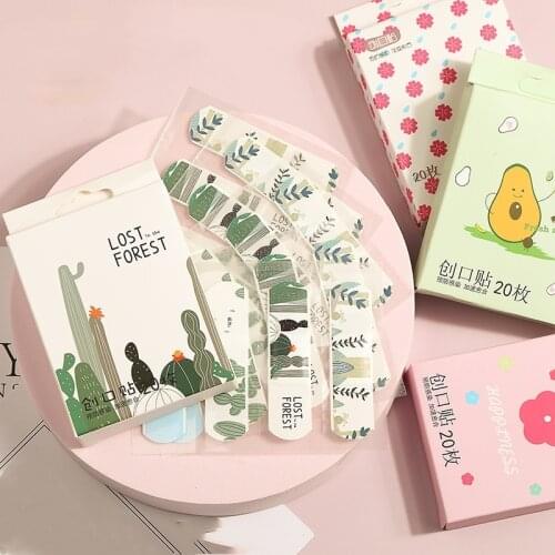 Cute Cartoon Non-woven Wound Adhesive Plaster Medical Anti-Bacteria Band Aid Bandages Sticker