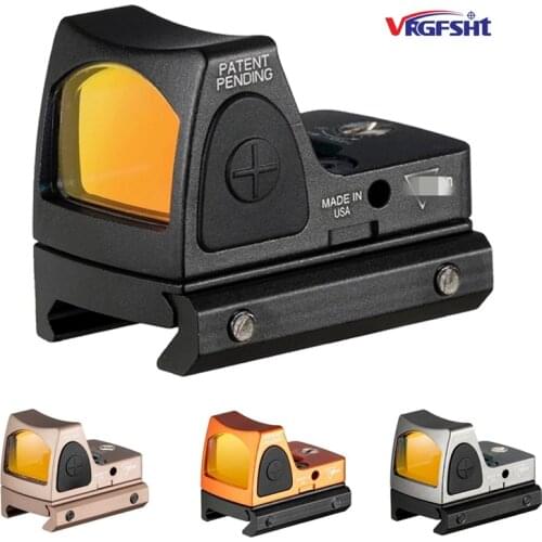 Tactical RMR Mini Red Dot Reflector Sight Is Suitable For Glock And 20mm Picatinny Red Dot Hunting