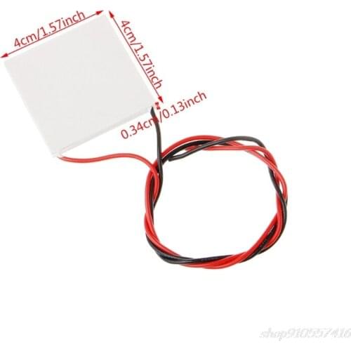 High Temperature Thermoelectric Power Generator Peltier TEG Module 40x40mm O29 20 Dropshipping