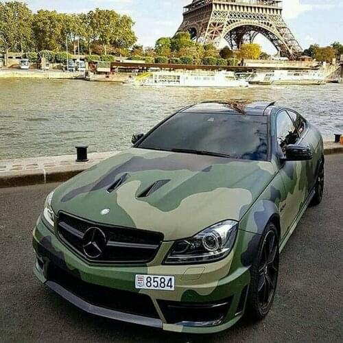 TSAUTOP Rohs Certification 1.52*30m air free bubble camo cool car roof vinyl wrap suppliers
