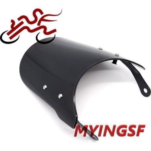 Windshield Pare-brise For YAMAHA XJ400 XJ600S Diversion XJR1200 XJR1300 XJ XJR Windscreen Motorcycle for 7" Round Headlight