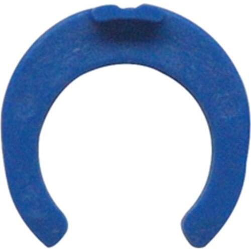 100Pcs 1/4" 3/8"OD Tube PE Pipe Fitting Blue Clip C-ring Hose Quick Connector Fixing RO Water Filter Reverse Osmosis Aquarium S