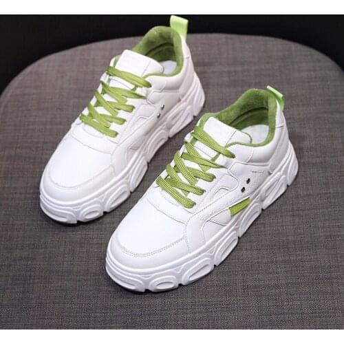 2020 Sneakers women shoes new warm fur plush winter shoes woman casual shoes lace up fashion women sneakers platform U21-03