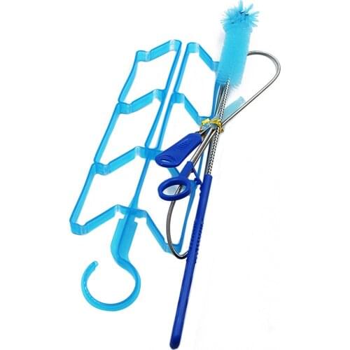 4in1 Hydration Bladder Tube Brush Water Bag Cleaning Kit Long Brush Cleaning Tool For Universal Bladders Astounding