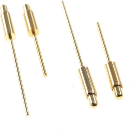 5Pcs Long Tail Pogo Pin Connector Outer Diameter 2.0MM Discrete Pogopin Probe Straight Spring Loaded