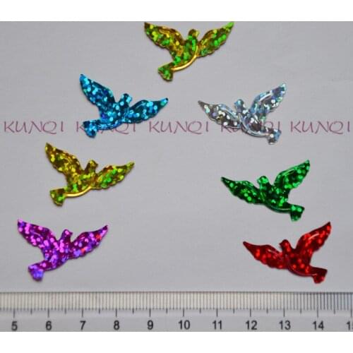 500Pcs/850pcs/lot 12*28mm Pigeon Loose Sequins Beautiful Crafts for Sewing/Webbing Diy Accessory Kids DIY