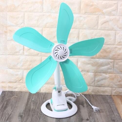 220V 16.54inch Mute Electric Clip on Fan Table Desk Fan for Office Bedroom Bed Dining Room Dormitory not support AC 110V