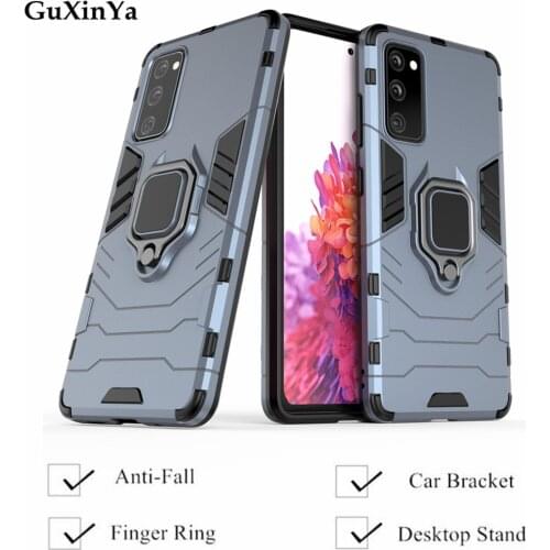 Phone Case For Samsung Galaxy S20 FE Back Cover SM-G781N SM-G781B Funda Luxury Armor Magnetic Cover For Samsung S20 Lite Bumper