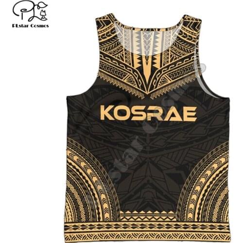 PLstar Cosmos Polynesia Kosrae Island Summer Tank Top Fashion Women Men Harajuku Casual 3D Print Colorful Beach Vest Style-4