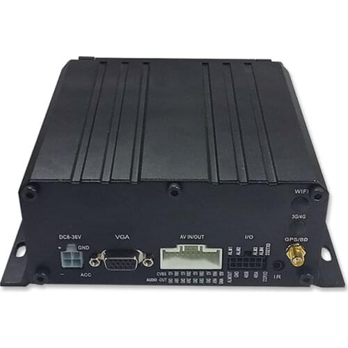 LSZ 4CH HDD Car DVR For Bus Truck Vans GPS MDVR 1080P Car Video Recorder AHD Mobile DVR