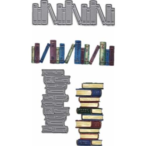 Books Metal Cutting Dies For DIY Scrapbooking Embossing Paper Cards Making Decorative Crafts Supplies New 2019 Templates Diecuts