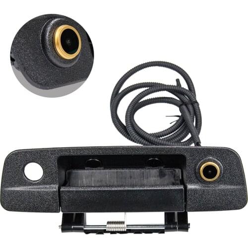 Misayaee Golden HD 1280 x 720P Car Rear View Backup Camera w/Tailgate Handle is designed for Dodge Ram 1500 2500 3500 2009-2017
