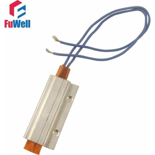 60x28x7mm 12V 180 Degree Celsius 30W Thermostat Heating Plate PTC Constant Temperature Heating Element